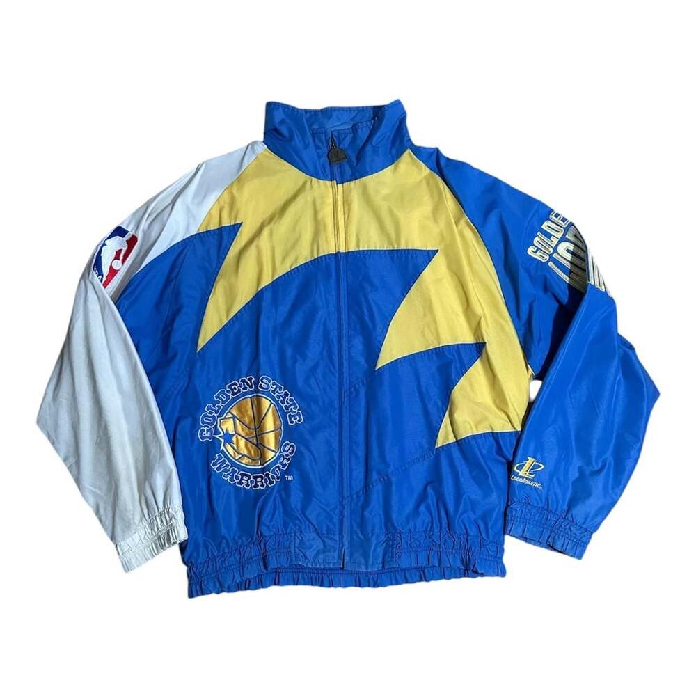 LogoAthletic Golden State Warriors Vintage Zip Up Jacket